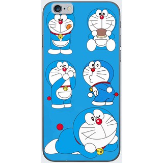 Ốp lưng IPhone 6, 6 Plus in hình Doraemon ham ăn