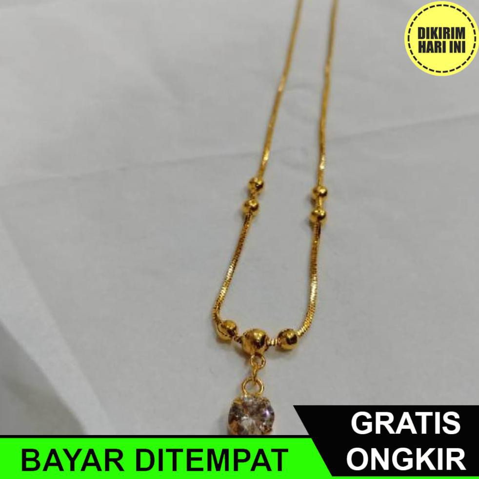 Dây Chuyền Mạ Vàng 24k Jh4801