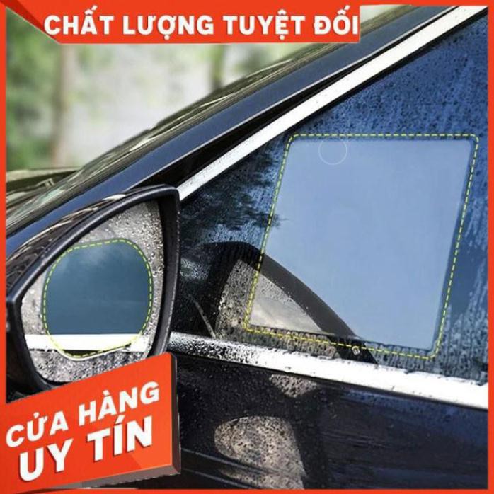 Bộ Hai Miếng Dán Kính Bên Lái Xe Ô Tô Chống Nước Chống Xước 200x160mm