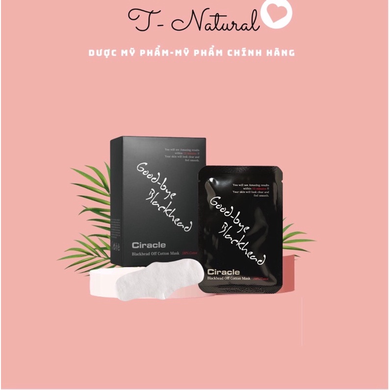 Mặt nạ Ủ mụn, đẩy mụn đầu đen Ciracle Goodbye Blackhead