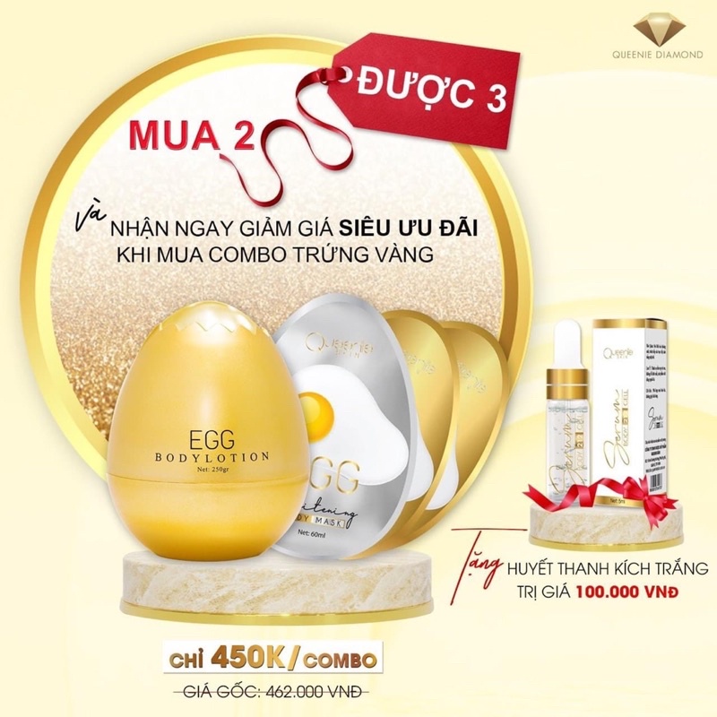 Kem Body Dưỡng Trắng Chống Nắng Trứng Vàng SPF 50++ | BigBuy360 - bigbuy360.vn