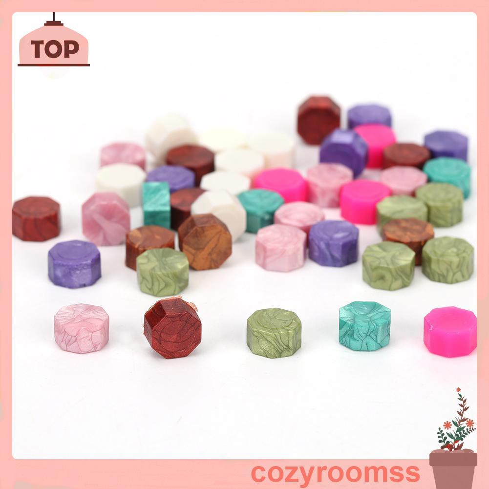 Bộ 100 Con Dấu Sáp Hình Bát Giác Cổ Điển