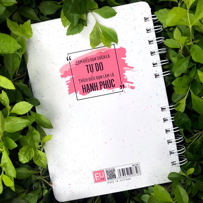 Sổ Tay/ Notebook: Định Bỏ Cuộc Hãy Nhớ Rằng Vì Sao Bạn Bắt Đầu (Gáy Lò Xo)
