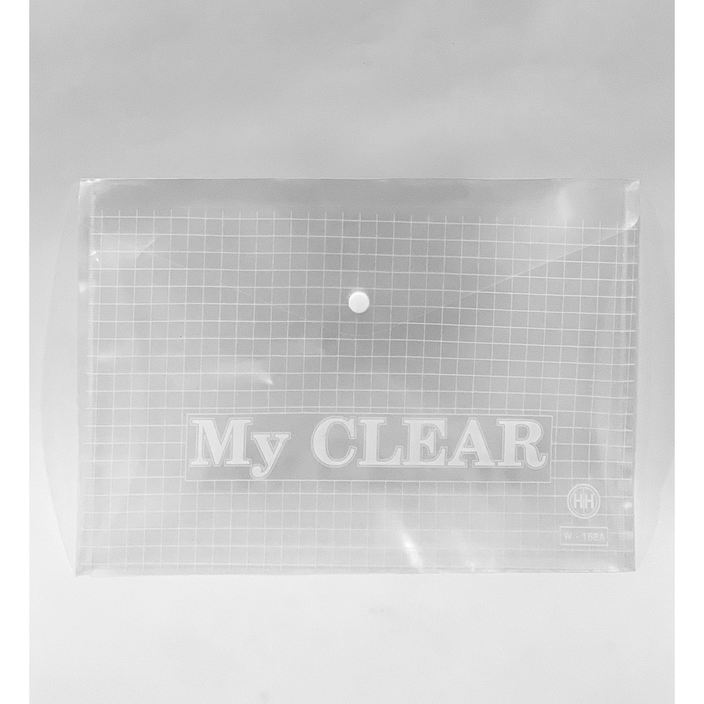 Bìa Nút Sơ Mi My Clear A4 Túi Hồ Sơ Lưu Trữ Tài Liệu