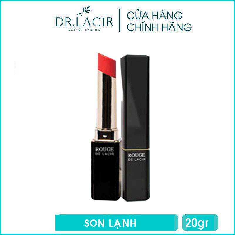 [Tặng nạ thủy tinh] SON Rouge De Lacir -Drlacir ,Giúp bờ môi căng bóng, Giúp làm mềm môi,Son lạnh (bán chạy)