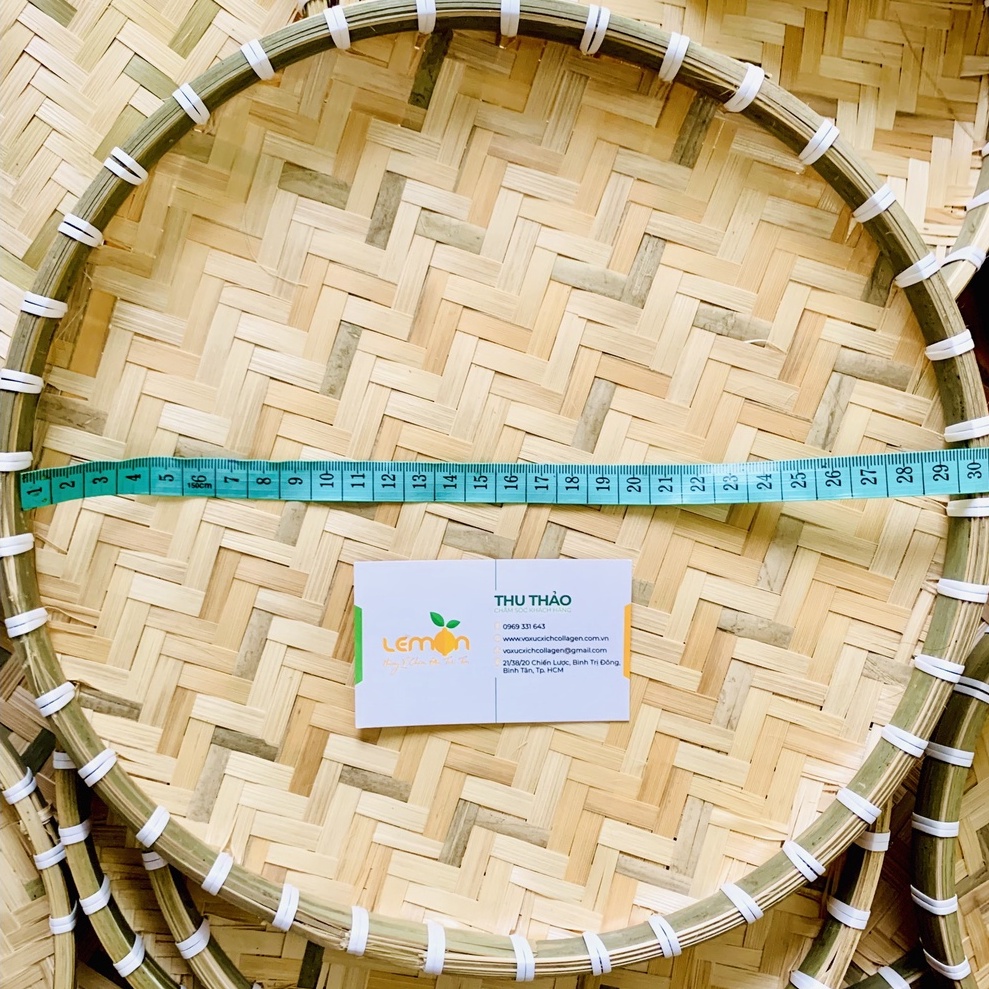 Mẹt tre bún đậu mắm tôm, mẹt tre trang trí, mẹt gà - Loại dày, nhiều size