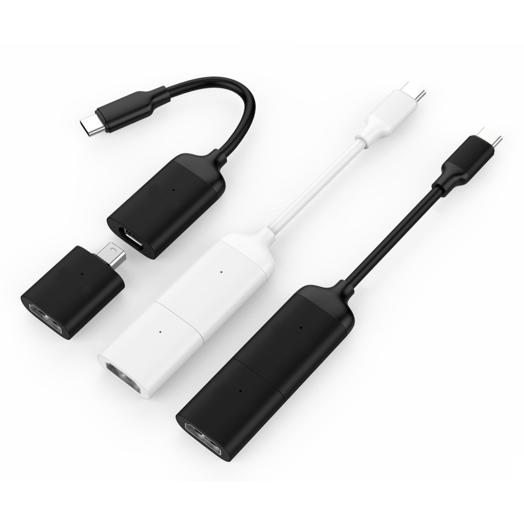 [Mã ELMS4 giảm 7% đơn 500K] Cáp chuyển HyperDrive Usb C to 4k60Hz Hdmi &amp; Mini Displayport for Macbook , PC...