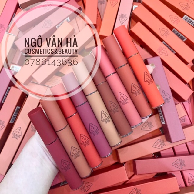 SON KEM LÌ 3CE VELVET LIP TINT HÀN QUỐC