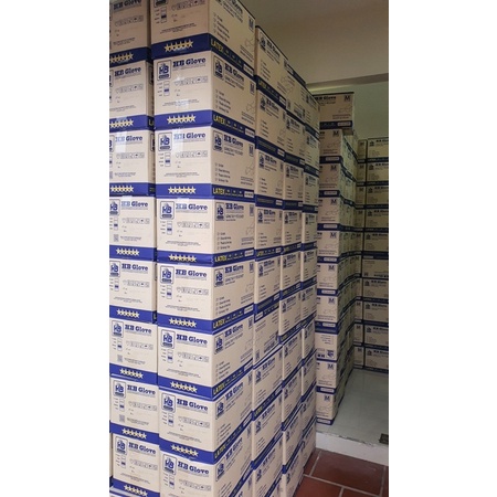 COMBO HỘP 100 CHIẾCGĂNG TAY Y TẾ CÓ BỘT CHẤT LƯỢNG CAO