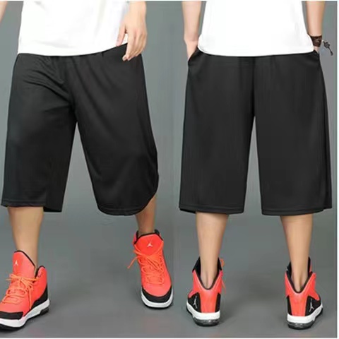 [Plus Size] Quần Short Thể Thao Dáng Rộng Thoáng Khí Thời Trang Cho Nam