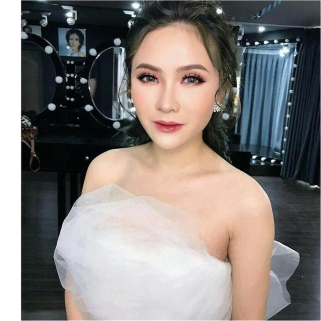 Voan quấn chụp ảnh beauty concept makeup