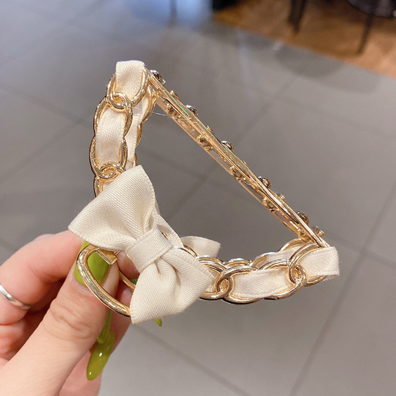 Kẹp Tóc Kim Loại Hình Nơ Xinh Xắn Cho Nữ