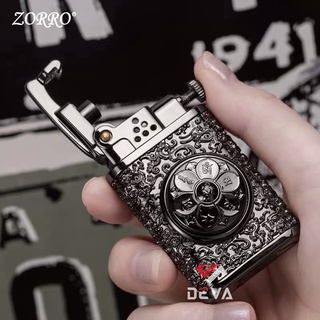 𝐇𝐨̣̂𝐩 𝐐𝐮𝐞̣𝐭 𝐁𝐚̣̂𝐭 𝐋𝐮̛̉𝐚 𝐗𝐚̆𝐧𝐠 Đ𝐚́ Zorro Z602-102 Đánh Lửa Tự Động Bấm Là Lên DEVA