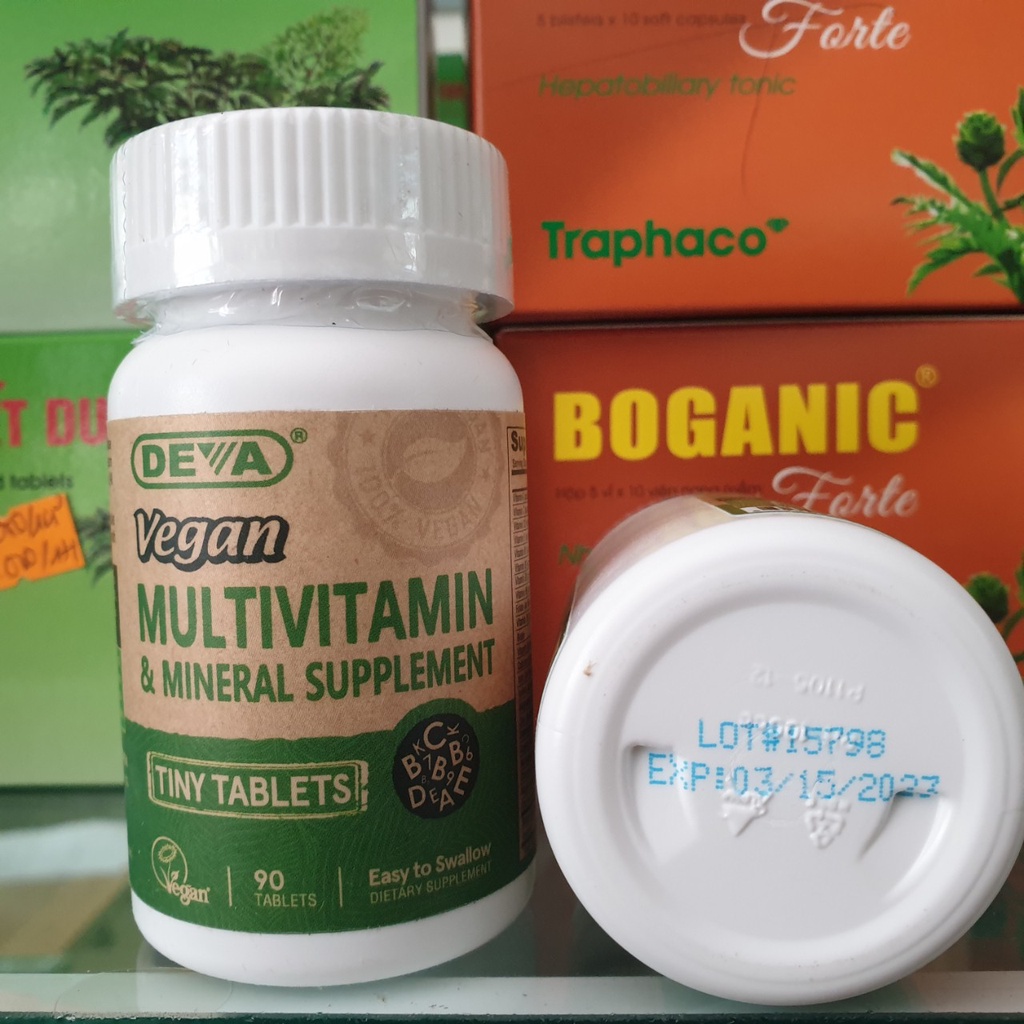 [Date 03/2025] Vegan Multivitamin - Vitamin tổng hợp bổ sung vitamin và khoáng chất Thuần Chay