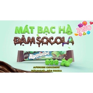Kẹo Alpenlibe Vị Bạc Hà Nhân Sô Cô La
