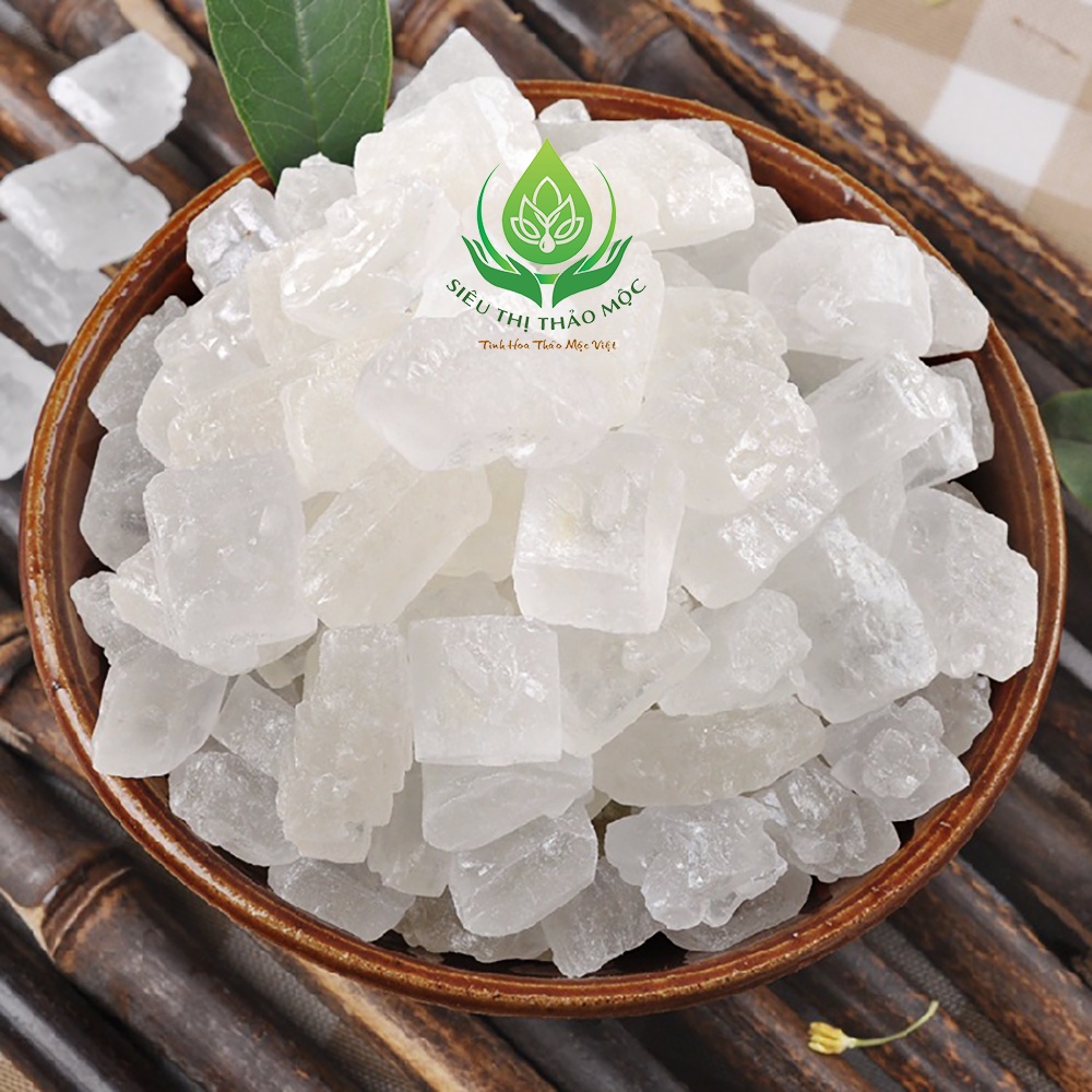 ✅ Đường Phèn Trắng Tinh Luyện Loại Thượng Hạng Đường Phèn Kết Tinh Tự Nhiên Nấu Chè Chưng Yến Pha Trà