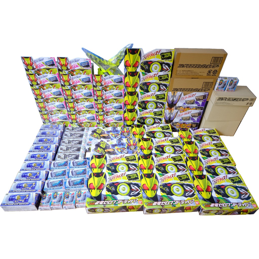 Đồ chơi DX Hiden Zero One Driver. Chính Hãng Bandai Kamen Rider Zero-One 01 Progrise Key Metal Cluster Rampage Gatling