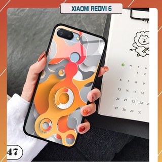 Ốp lưng kính cường lực cho điện thoại Xiaomi Redmi 6