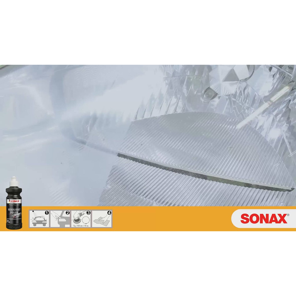 Đánh bóng phục hồi đèn pha ô tô Sonax Headlight Polish