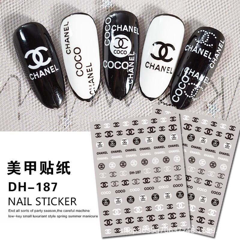 Sticker dán móng tay thương hiệu làm nail siêu đẹp