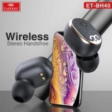 Tai Tai nghe Bluetooth Eardom ET-BH40 True Wireless, Công nghệ V5.0, Kết nối trên 10m, Thời gian chờ 120h