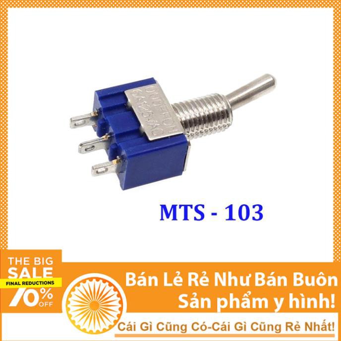 Công Tắc Gạt MTS-103 3 Chân 3 Vị Trí 2A 250VAC