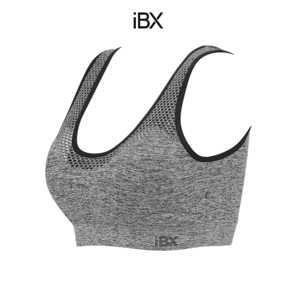 [Tặng mút đệm] Áo ngực thể thao seamless iBX IBX019