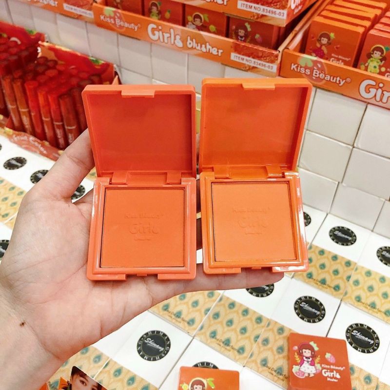 Phấn má hồng Girl Busherr của kissbeauty F122 - Phuongphuongshop | BigBuy360 - bigbuy360.vn