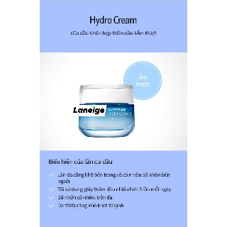 (20ml) Kem dưỡng Laneige Water bank Hydro cream ex