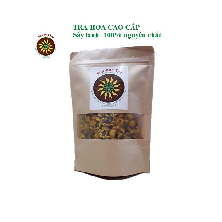 ✅[CHÍNH HÃNG] Trà Hoa Cúc Chi sấy lạnh 100g (tặng kèm 1 gói trà hoa nhài khi mua từ 200g)
