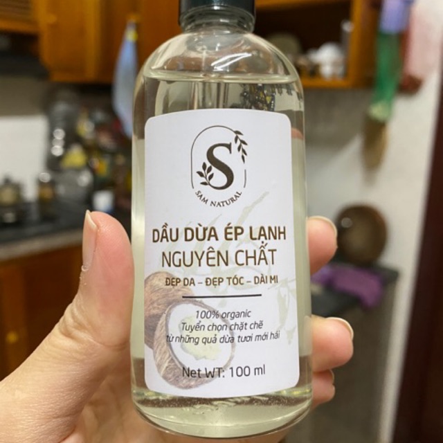 Dầu dừa ép lạnh