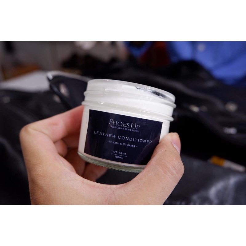 Shoes Up Leather Conditioner - Kem dưỡng đồ da chuyên sâu dành cho đồ da, giày da, áo da, túi xách