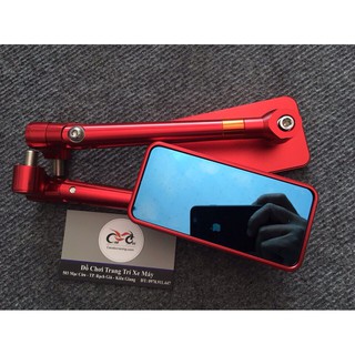 Gương vuông Rizoma - Kiêng hậu iphone 4 - gương ip - kiếng hậu ip - caoducracing