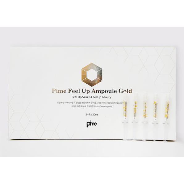 [CHÍNH HÃNG] TẾ BÀO GỐC VÀNG TRẺ HÓA NÂNG CƠ PIME FEEL UP AMPOULE GOLD ( 2ML X 20EA) | BigBuy360 - bigbuy360.vn