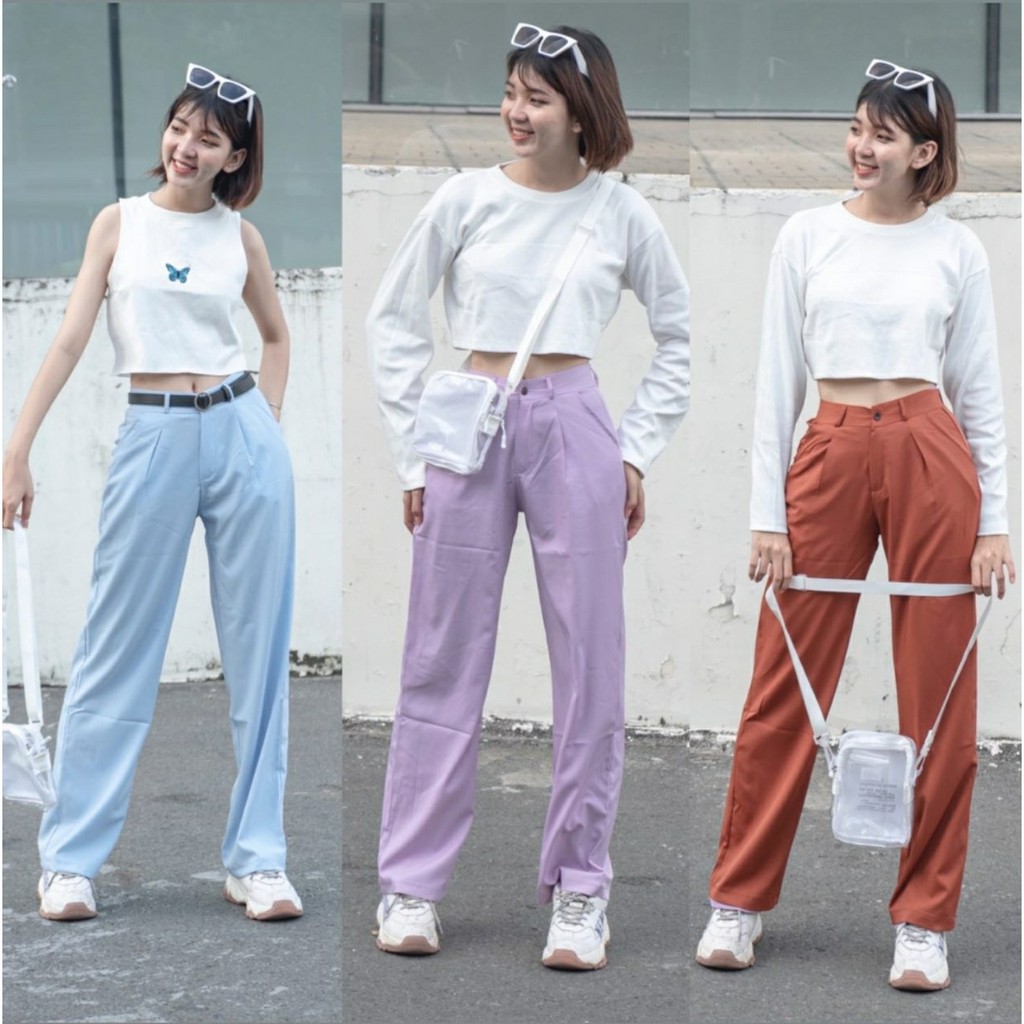 Quần Ống Rộng SIMPLE PANTS Đủ Màu Unisex (4 Màu)