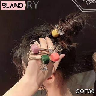 Cột tóc hàn quốc đính hột sang trọng