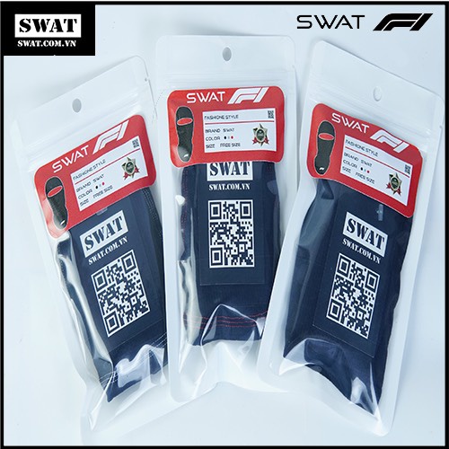 Khăn trùm ninja cao cấp siêu co giãn thoáng khí SWAT F1 ĐEN