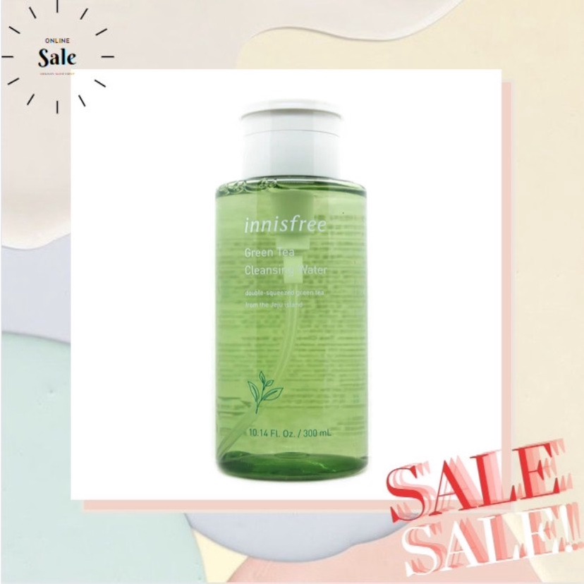 ☘ Nước Tẩy Trang Trà Xanh Innisfree Green Tea Cleansing Water 300ml ☘