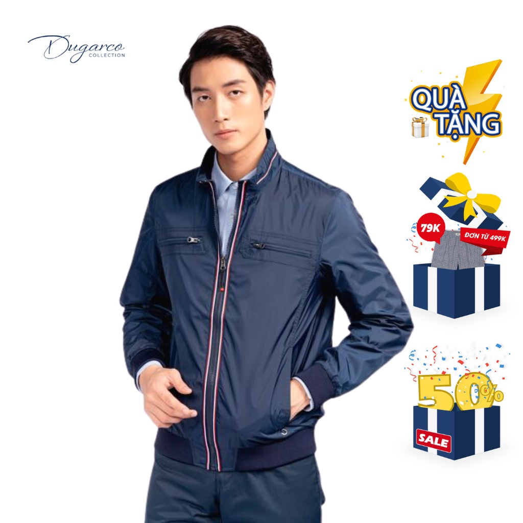 Áo Khoác Jacket Dugarco Nam Hai Lớp Dù Cao Cấp Cản Gió, Giữ Nhiệt 92jm42081