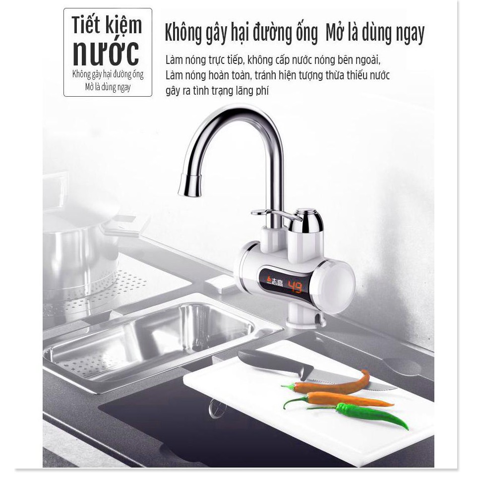 Máy làm nóng nước trực tiếp tại vòi Water Warm HD-02 làm nóng nước cực nhanh - Giá tốt chỉ hôm nay