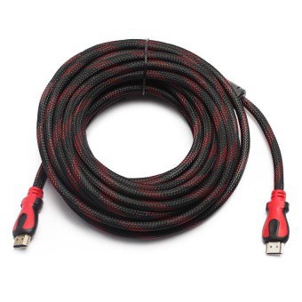 Cáp HDMI 1.5m- 10m tròn (đỏ Đen) [shop nhím]