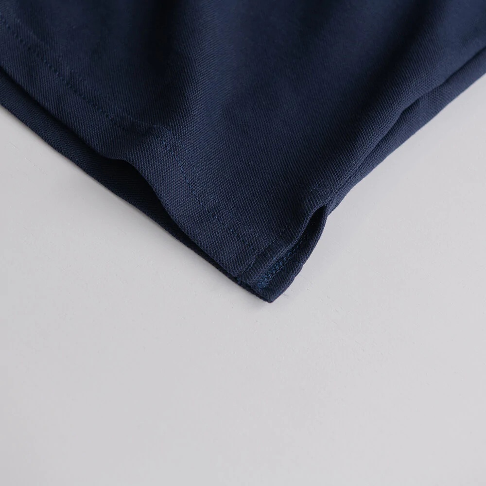 ÁO THUN POLO COTTON - XANH NAVY