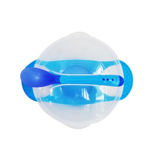 Bộ Bát, chén Chống Đổ Và Thìa Báo Nóng