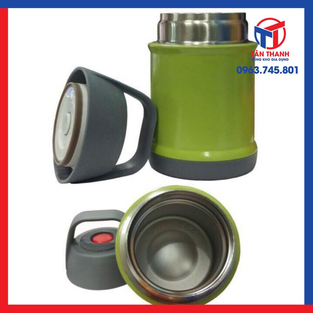 Bình ủ inox giữ nhiệt cho đồ ăn. Cực đẹp luôn ạ.