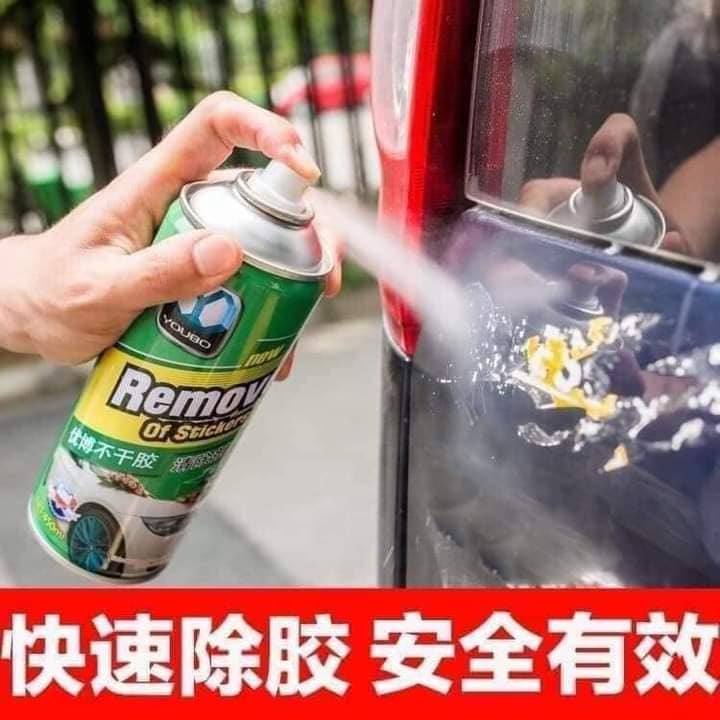 CHAI XỊT LÀM SẠCH KEO DÍNH VẾT BÁM TRÊN Ô TÔ THẦN KỲ REMOVE [📢 📢]