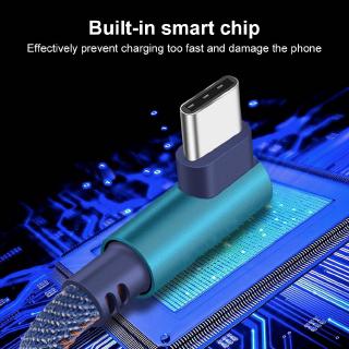 Cáp sạc nhanh Type-C MicroUSB 90 độ dài 1m cho Android Tiện Dụng