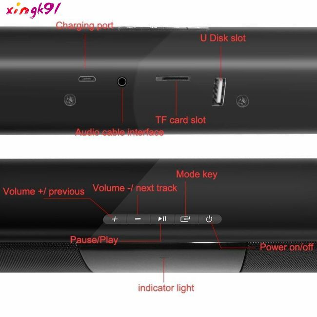 Sale 70% Loa Bluetooth không dây âm thanh siêu trầm hệ thống TV gia đình, 2 Speak Driver Giá gốc 723,000 đ - 7F19
