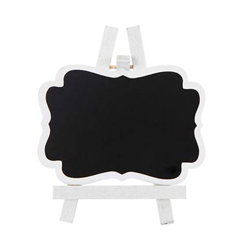 Set 20 Bảng Đen Nhỏ Ghi Chú Kèm Giá Đỡ Tiện Dụng Cho Đám Cưới