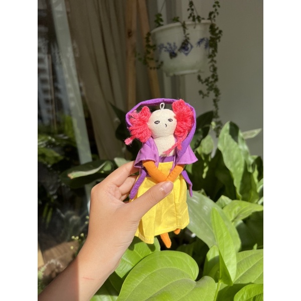 Hằng Nga tóc đỏ dễ thương - Gấu Bông Đình May