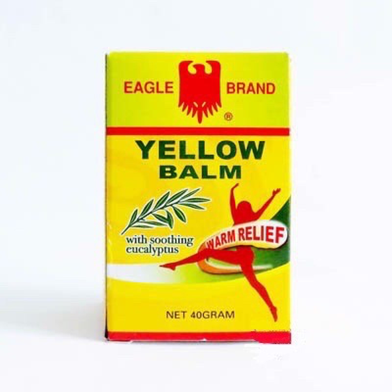 Dầu cù là Con Ó Yellow Balm - Eagle Brand 40g và 20g (công ty nhập khẩu vimedimex ) Indonesia